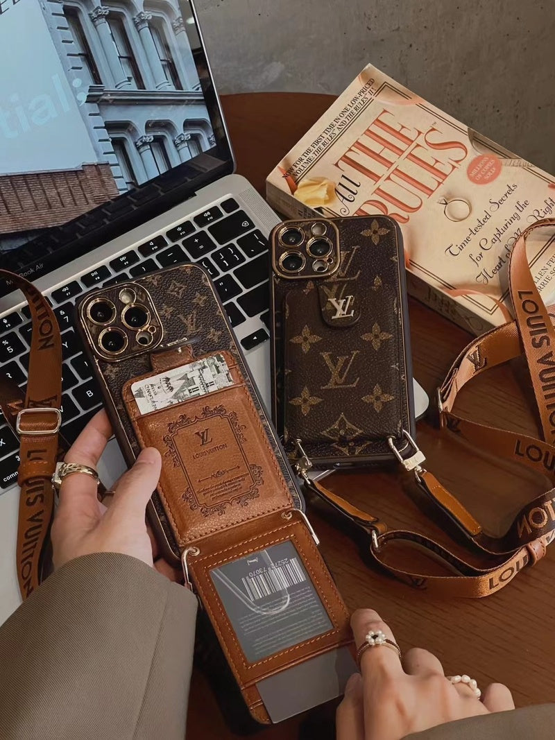 2026 LVT Leather iPhone Case