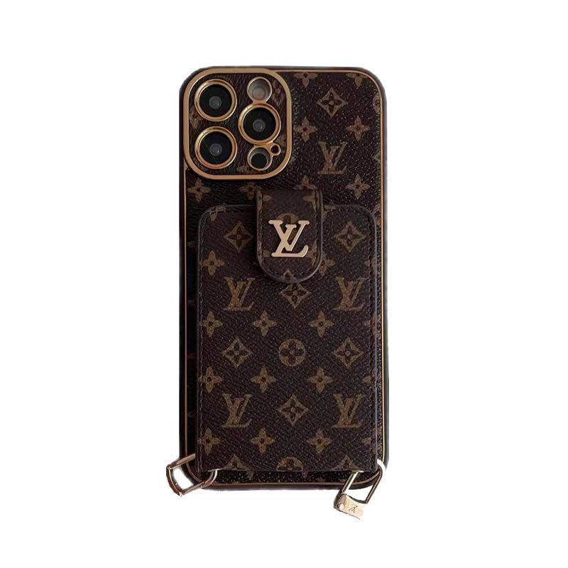 2026 LVT Leather iPhone Case