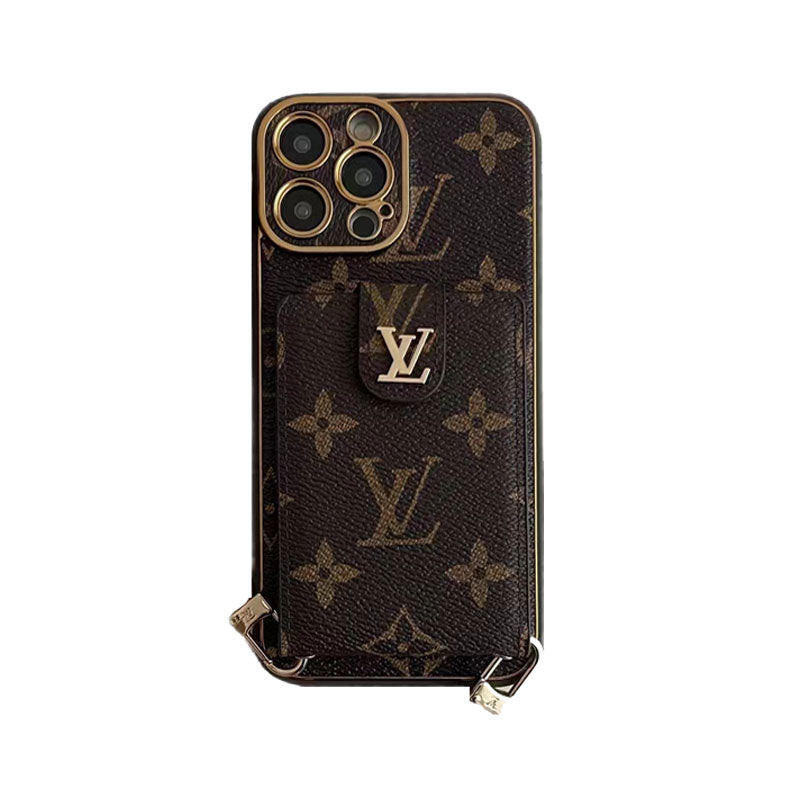 2026 LVT Leather iPhone Case
