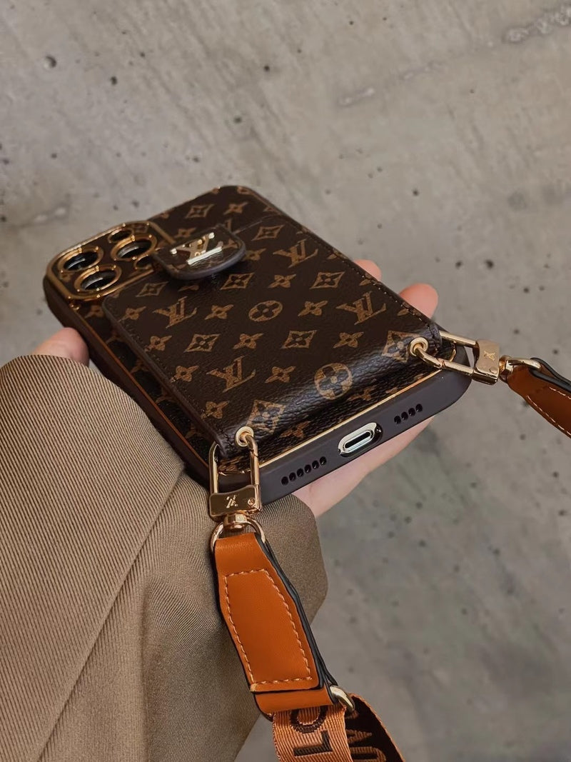 2026 LVT Leather iPhone Case