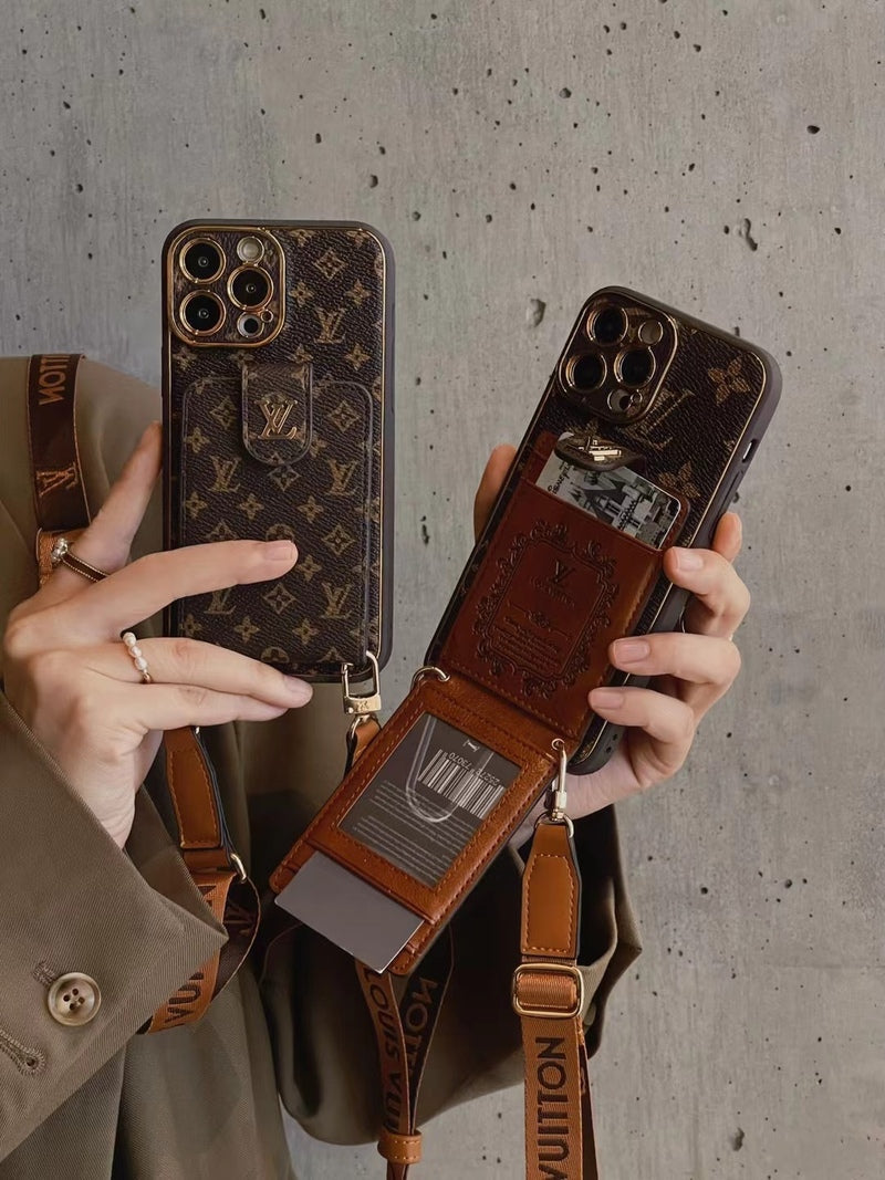 2026 LVT Leather iPhone Case