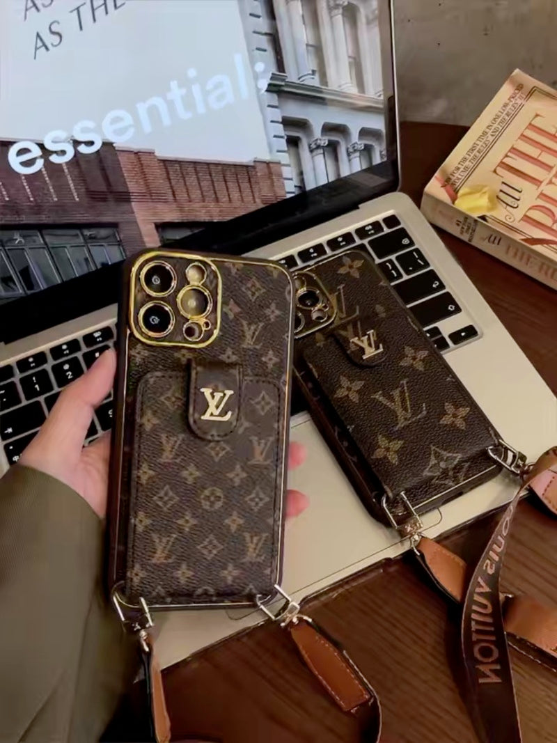 2026 LVT Leather iPhone Case